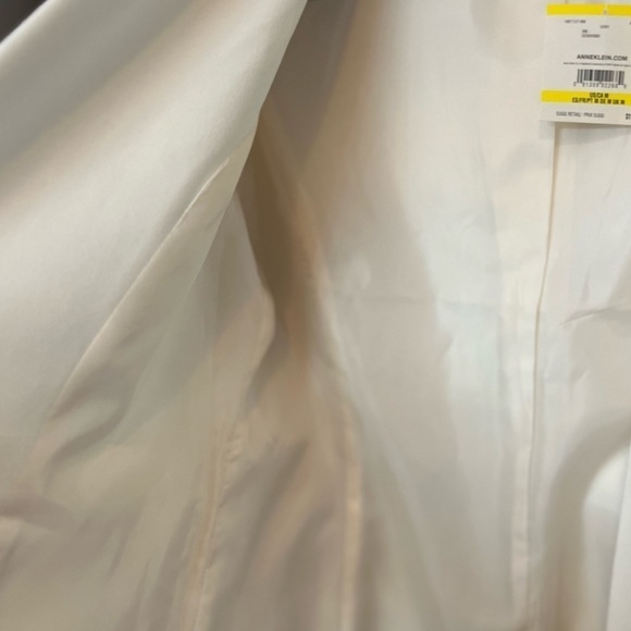 Anne Klein - Ivory - Blazer Jacket - NWT - Medium Petite - Ivory - Picture 6 of 7